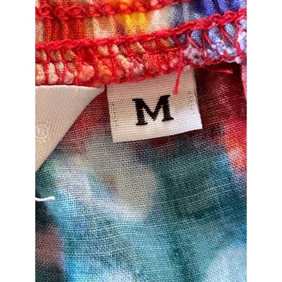 Jams World Multicolor Floral Hattie Skirt – Size Medium - Made in Hawaii - Picture 5 of 5